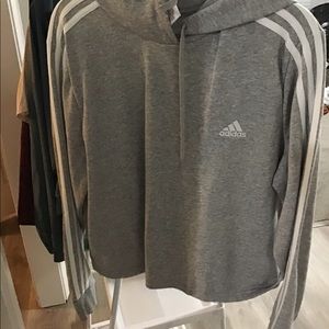 Women’s adidas crop top hoodie